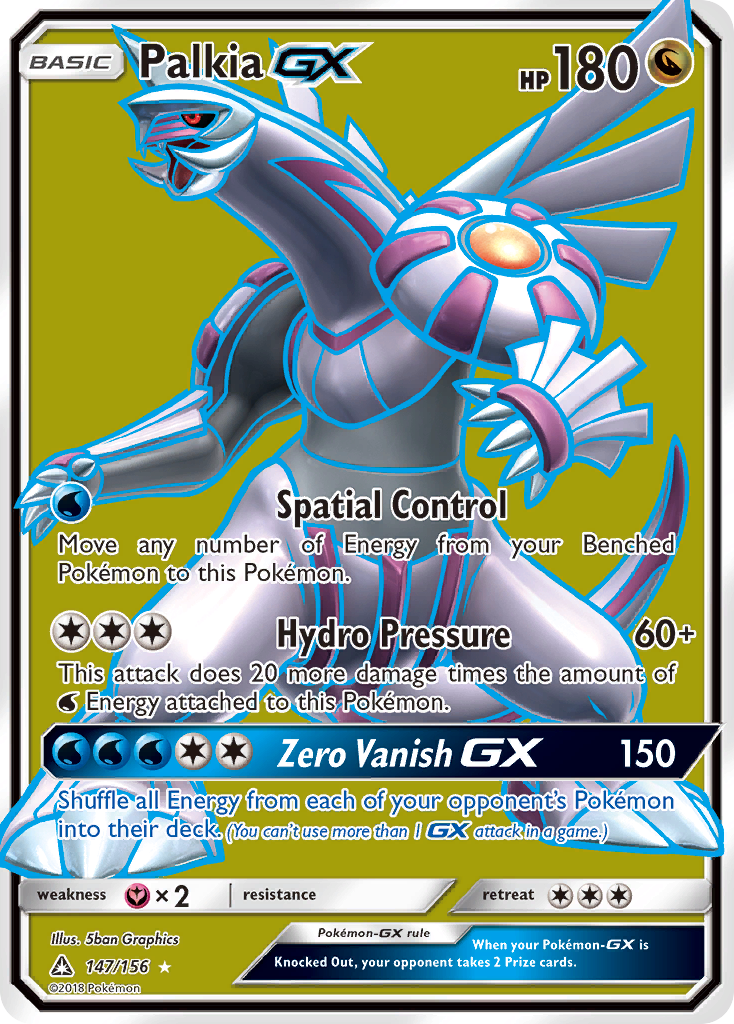 Palkia GX (147/156) [Sun & Moon: Ultra Prism] | Tables and Towers