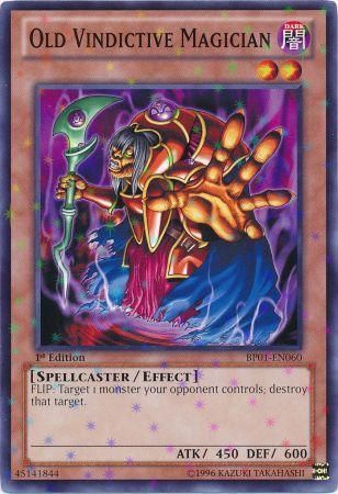 Old Vindictive Magician [BP01-EN060] Starfoil Rare | Tables and Towers