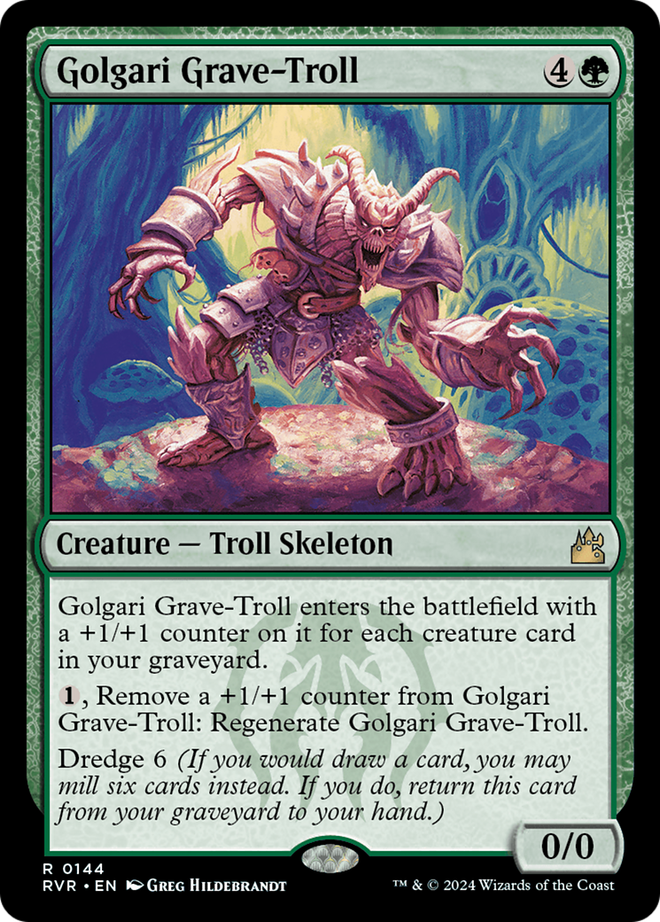 Golgari Grave-Troll [Ravnica Remastered] | Tables and Towers