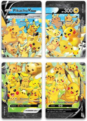 Pikachu V-UNION (Set of 4) [Sword & Shield: Black Star Promos] | Tables and Towers