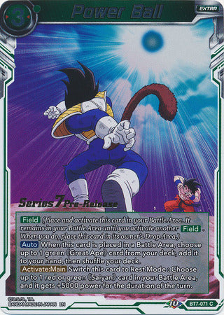 Power Ball (BT7-071_PR) [Assault of the Saiyans Prerelease Promos] | Tables and Towers