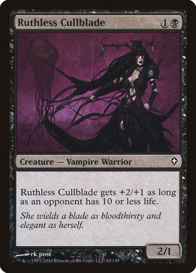 Ruthless Cullblade [Worldwake] | Tables and Towers