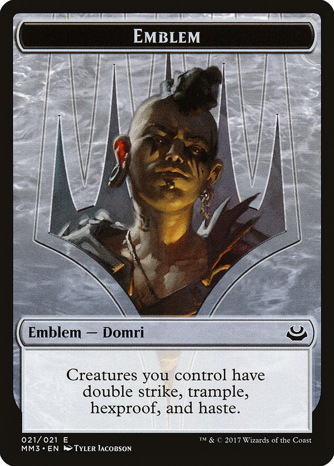 Domri Rade Emblem [Modern Masters 2017 Tokens] | Tables and Towers