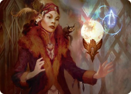 Misfortune Teller Art Card [Streets of New Capenna Art Series] | Tables and Towers