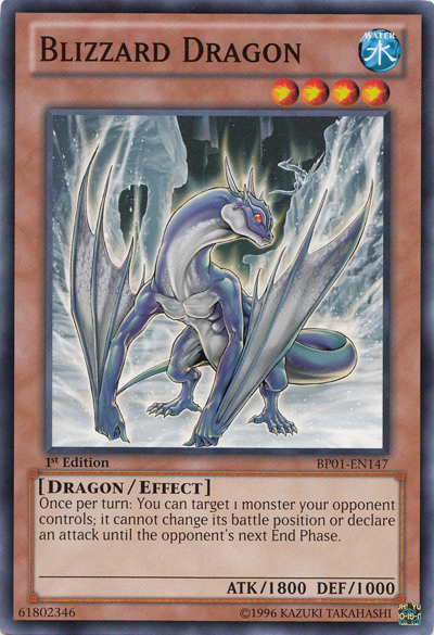 Blizzard Dragon [BP01-EN147] Common | Tables and Towers