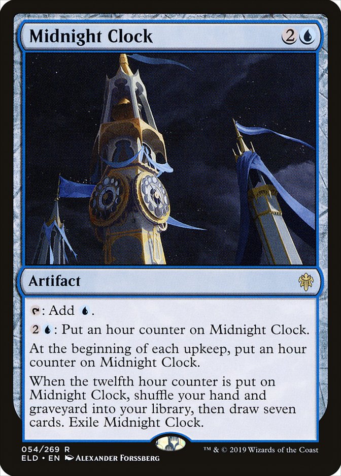 Midnight Clock [Throne of Eldraine] | Tables and Towers