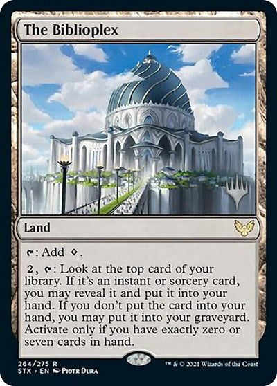 The Biblioplex (Promo Pack) [Strixhaven: School of Mages Promos] | Tables and Towers