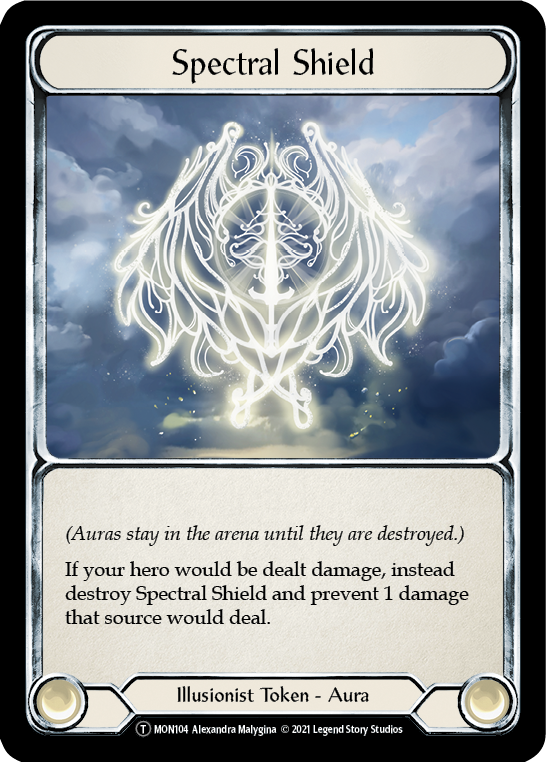 Spectral Shield //Hatchet of Mind [U-MON104 // U-MON106] (Monarch Unlimited)  Unlimited Normal | Tables and Towers