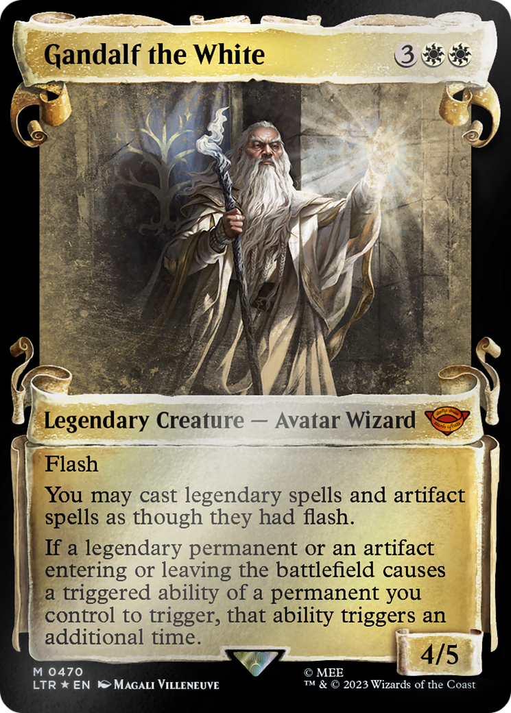 Gandalf the White [The Lord of the Rings: Tales of Middle-Earth Showcase Scrolls] | Tables and Towers