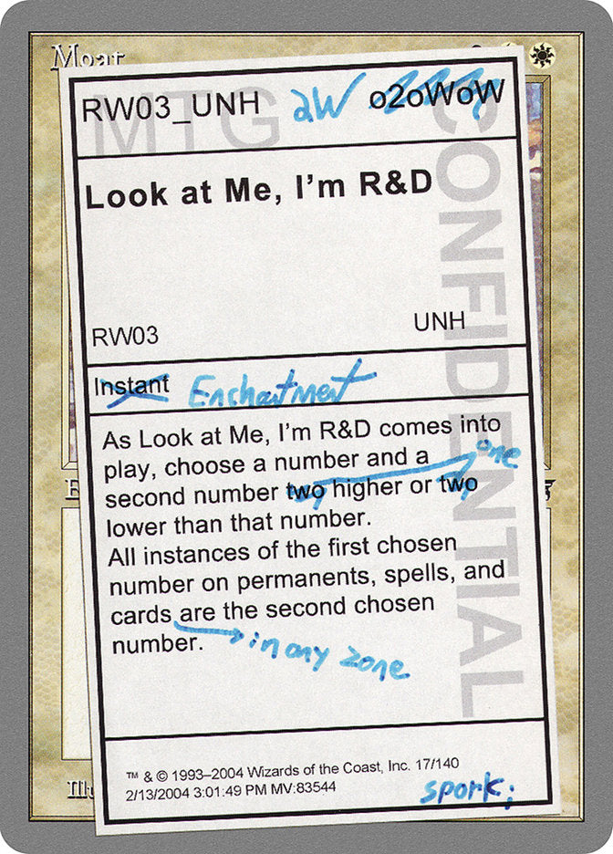 Look at Me, I'm R&D [Unhinged] | Tables and Towers