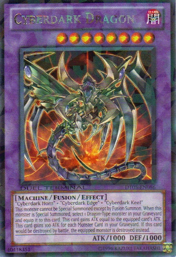 Cyberdark Dragon [DT05-EN086] Rare | Tables and Towers