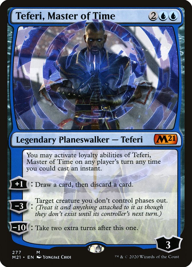 Teferi, Master of Time (277) [Core Set 2021] | Tables and Towers