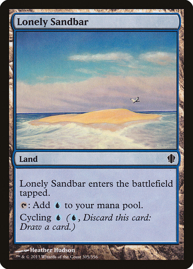 Lonely Sandbar [Commander 2013] | Tables and Towers