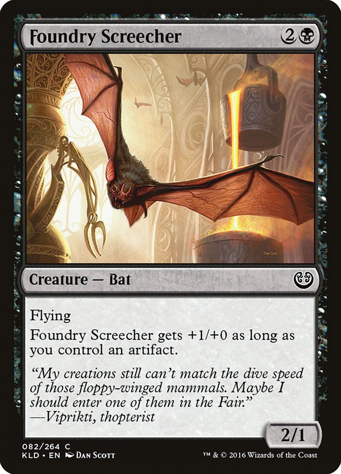 Foundry Screecher [Kaladesh] | Tables and Towers