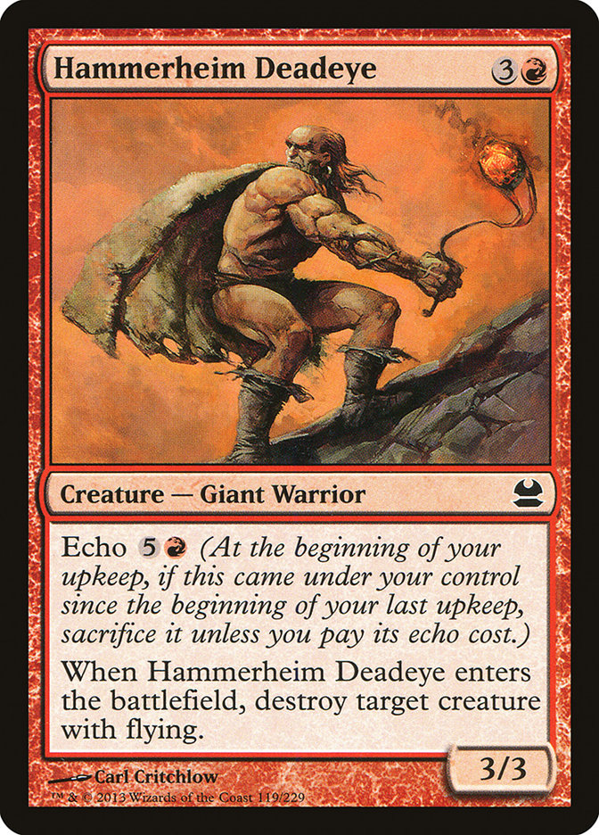 Hammerheim Deadeye [Modern Masters] | Tables and Towers