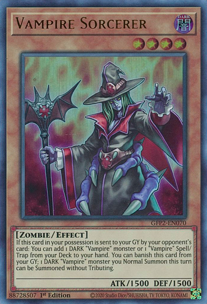 Vampire Sorcerer [GFP2-EN070] Ultra Rare | Tables and Towers