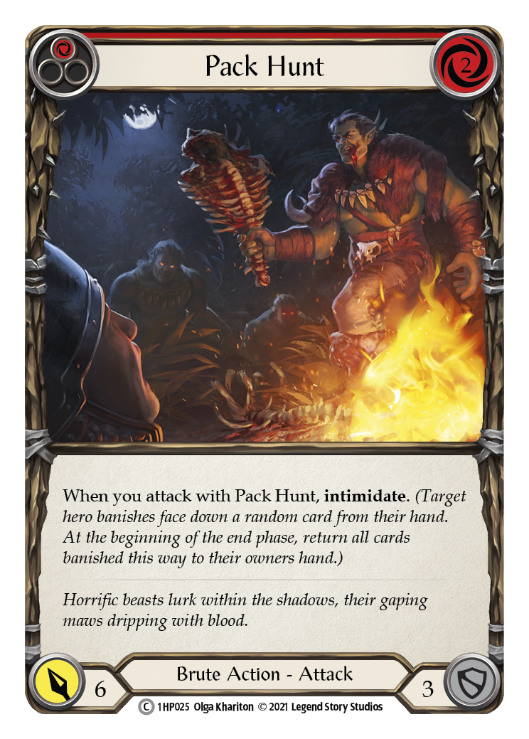 Pack Hunt (Red) [1HP025] (History Pack 1) | Tables and Towers