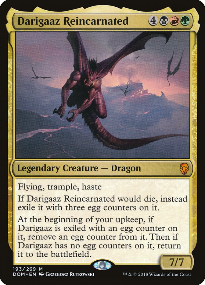Darigaaz Reincarnated [Dominaria] | Tables and Towers