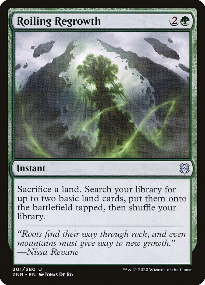 Roiling Regrowth [Zendikar Rising] | Tables and Towers