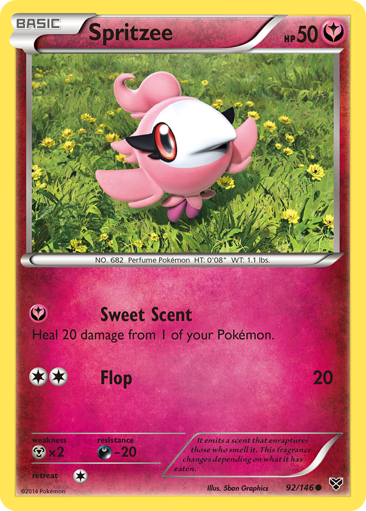 Spritzee (92/146) [XY: Base Set] | Tables and Towers