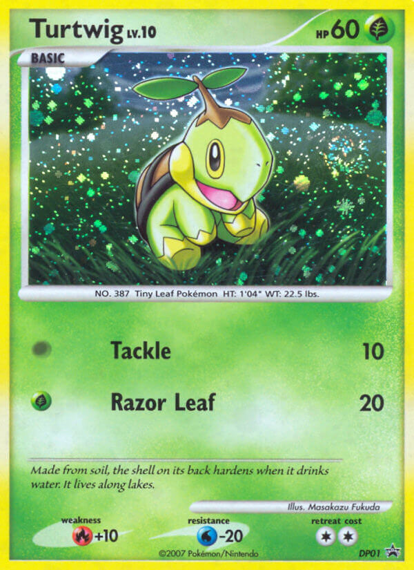 Turtwig (DP01) [Diamond & Pearl: Black Star Promos] | Tables and Towers