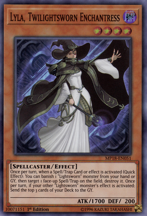 Lyla, Twilightsworn Enchantress [MP18-EN051] Super Rare | Tables and Towers