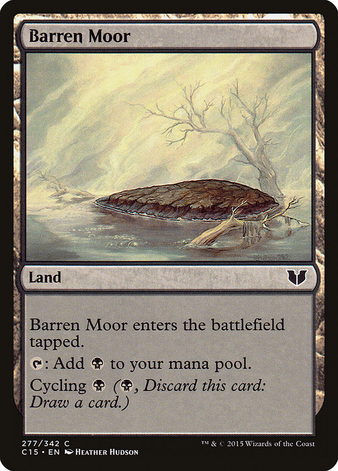 Barren Moor [Commander 2015] | Tables and Towers