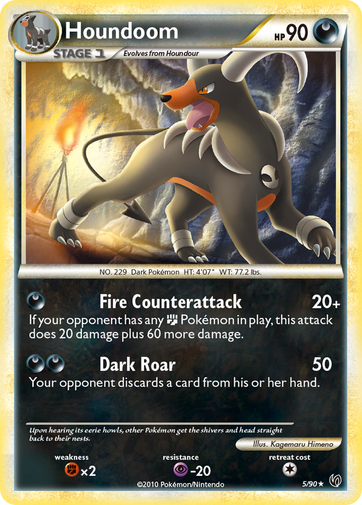 Houndoom (5/90) [HeartGold & SoulSilver: Undaunted] | Tables and Towers