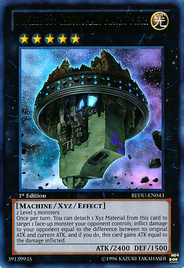 Number 33: Chronomaly Machu Mech [REDU-EN043] Ultra Rare | Tables and Towers