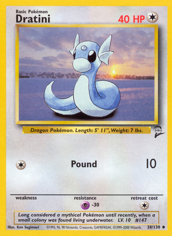 Dratini (38/130) [Base Set 2] | Tables and Towers