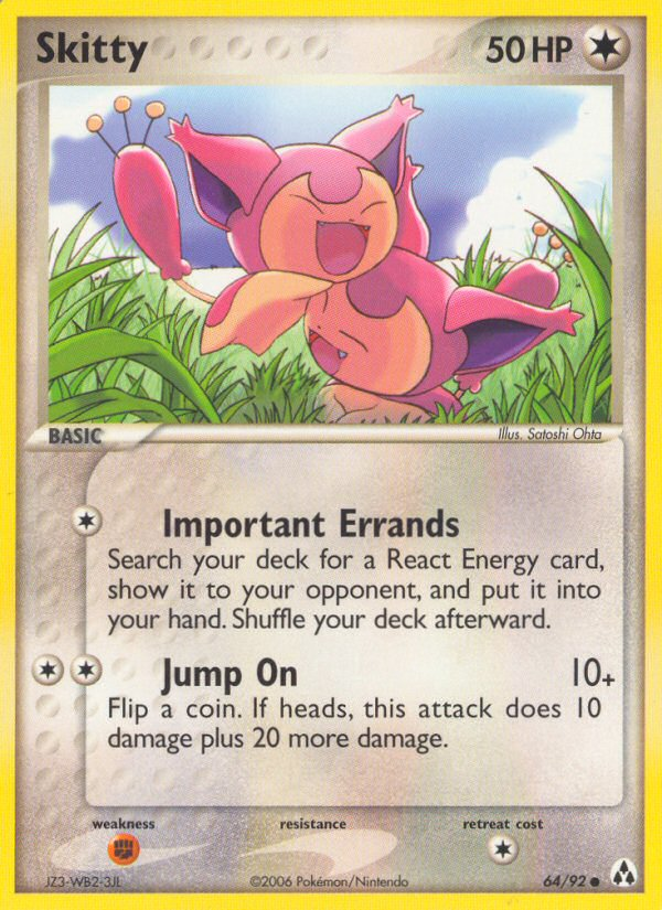 Skitty (64/92) [EX: Legend Maker] | Tables and Towers