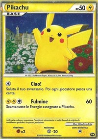 Pikachu (PW2) (Italian) [Pikachu World Collection Promos] | Tables and Towers