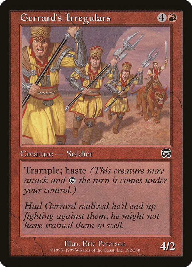 Gerrard's Irregulars [Mercadian Masques] | Tables and Towers