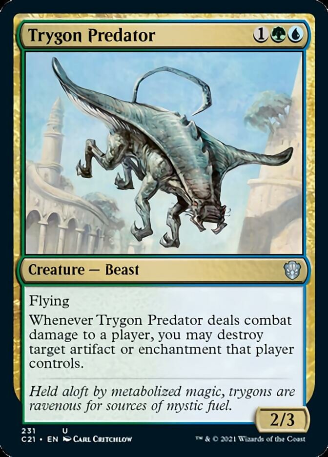 Trygon Predator [Commander 2021] | Tables and Towers