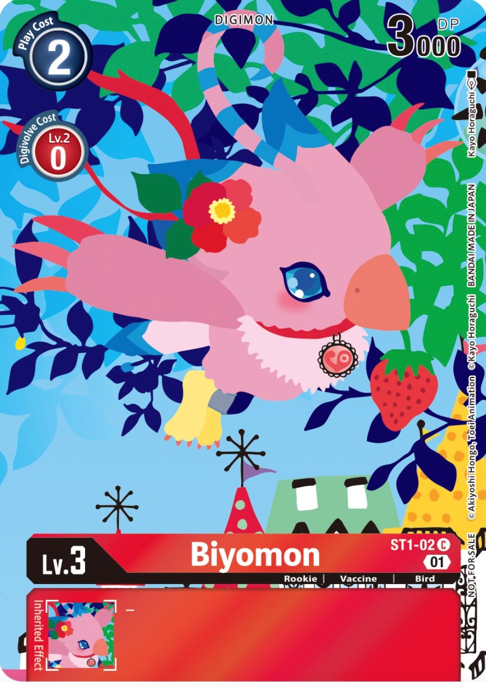 Biyomon [ST1-02] (Tamer's Card Set 2 Floral Fun) [Starter Deck: Gaia Red Promos] | Tables and Towers