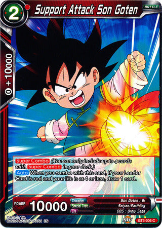 Support Attack Son Goten (BT6-006) [Destroyer Kings] | Tables and Towers