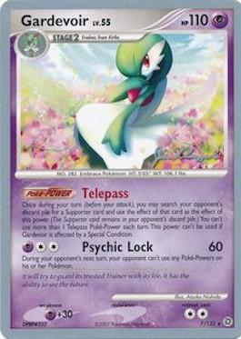 Gardevoir LV.55 (7/132) (Psychic Lock - Jason Klaczynski) [World Championships 2008] | Tables and Towers