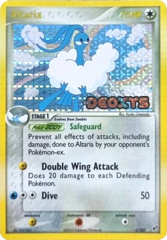 Altaria (1/107) (Stamped) [EX: Deoxys] | Tables and Towers