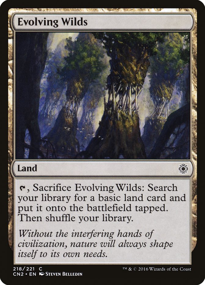 Evolving Wilds [Conspiracy: Take the Crown] | Tables and Towers