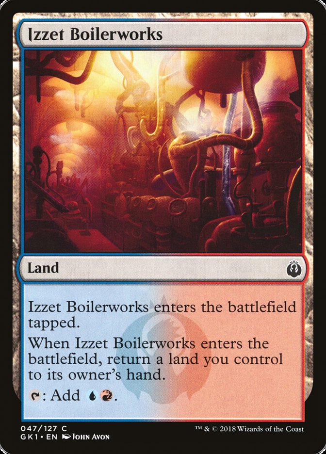 Izzet Boilerworks [Guilds of Ravnica Guild Kit] | Tables and Towers