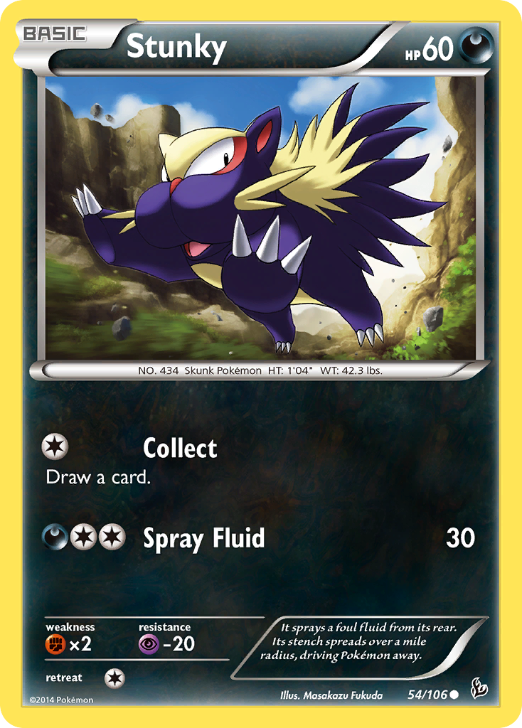 Stunky (54/106) [XY: Flashfire] | Tables and Towers