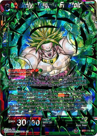 Broly, Tragedy Foretold (BT7-115) [Assault of the Saiyans] | Tables and Towers