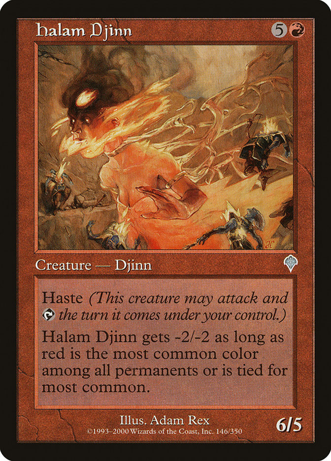 Halam Djinn [Invasion] | Tables and Towers