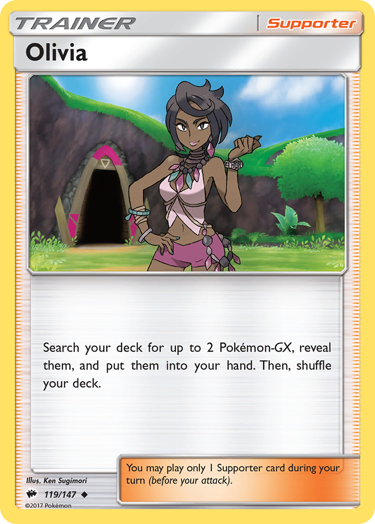 Olivia (119/147) [Sun & Moon: Burning Shadows] | Tables and Towers