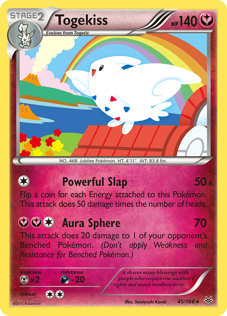 Togekiss (45/108) [XY: Roaring Skies] | Tables and Towers