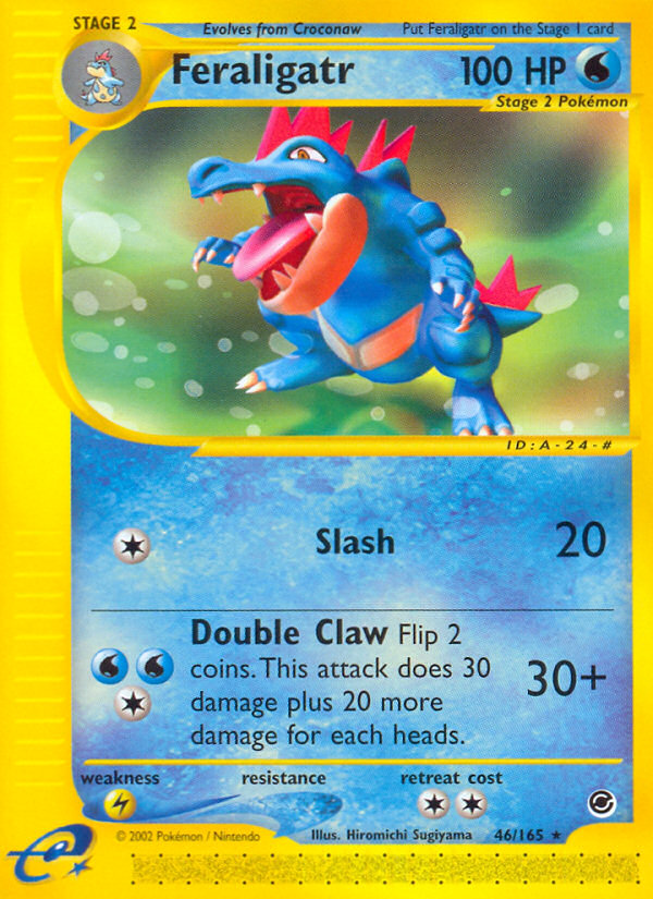 Feraligatr (46/165) [Expedition: Base Set] | Tables and Towers