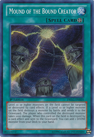 Mound of the Bound Creator [DRLG-EN025] Secret Rare | Tables and Towers
