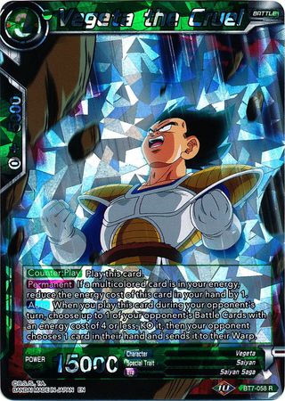 Vegeta the Cruel (BT7-058) [Assault of the Saiyans] | Tables and Towers