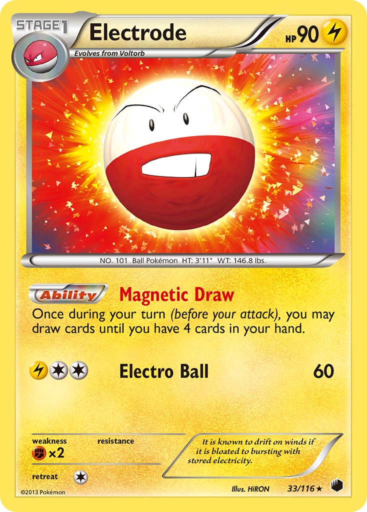 Electrode (33/116) (Theme Deck Exclusive) [Black & White: Plasma Freeze] | Tables and Towers