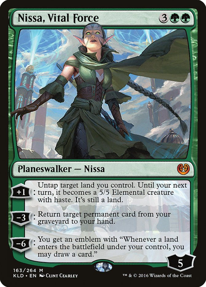 Nissa, Vital Force [Kaladesh] | Tables and Towers